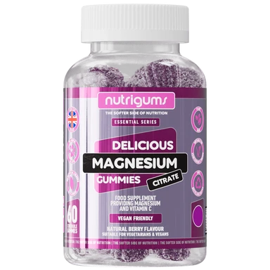 Nutrigums Magnesium Daily Wellness Support Gummies - 60 Gummies