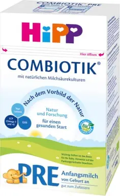 HiPP Anfangsmilch PRE BIO Combiotik (ab Geburt) 600 g