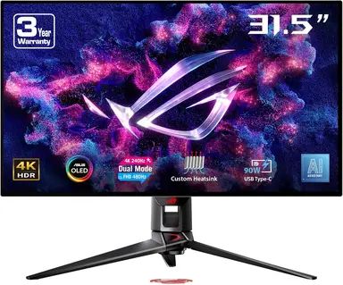 ASUS ROG SWIFT PG32UCDP WOLED 4K 240Hz or FHD 480Hz