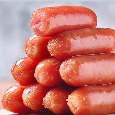 Saucisse Grillée Taïwanaise LA WEI JU Saveur Ail 500g