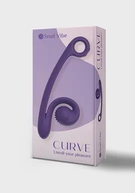 SVibe Curve Vibrator - Ergonomisch Gebogen Ontwerp - Meerdere Trilmogelijkheden - Oplaadbaar via USB - Paars