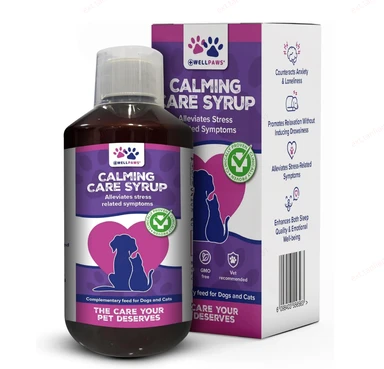 Wellpaws Calming Care Syrup for Dogs & Cats 300ml