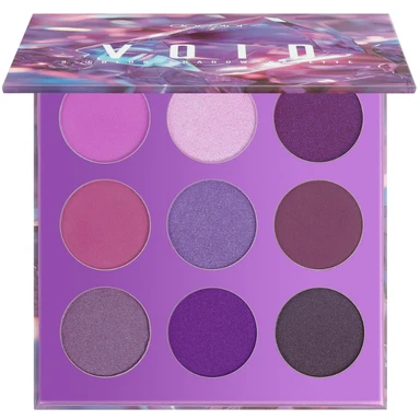 docolor 9-Color Gem Eyeshadow Palette - Deep Purple