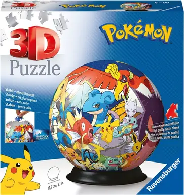 Ravensburger Pokémon 3D puzzelbal - 72 stuks