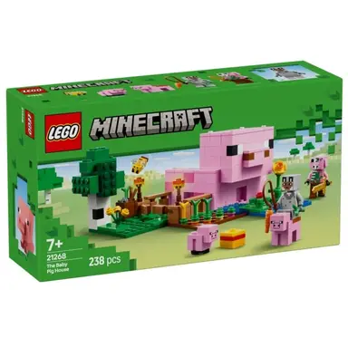 LEGO Minecraft 21268 La Maison du Bébé Cochon - Se