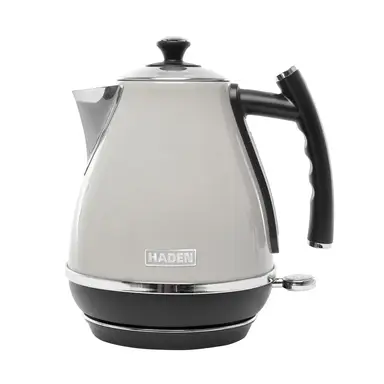 Haden Cotswold Kettle, Rapid Boil, Coated Stainless Steel, Cordless, 1.7L, Putty Beige - 189684