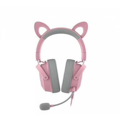 Razer Kraken V2 Pro Casque gaming chat - Rose quartz