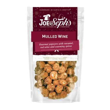 Joe & Seph's Mulled Wine Christmas Gourmet Popcorn 70g