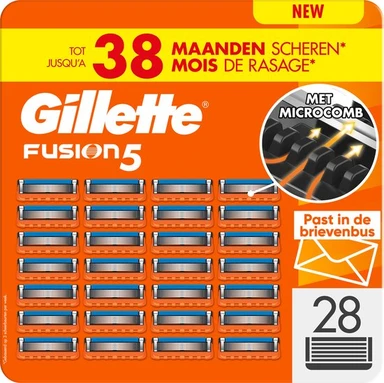 Gillette Fusion5 Scheermesjes voor Mannen - 28 stuks