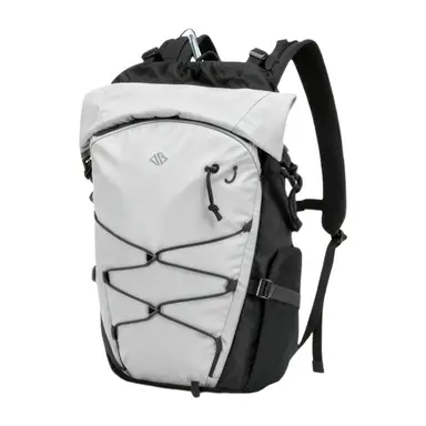 ochama×J.ZAO Sports Series Outdoor Hiking Backpack, 25L, Breathable Back Support, Silver Gray