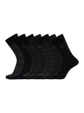 CR7 7-pack socks. Schwarz40-46