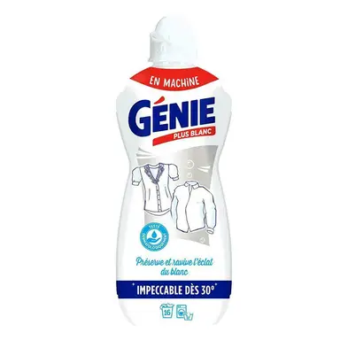 GENIE Lessive liquide Plus blanc 16 lavages 1L