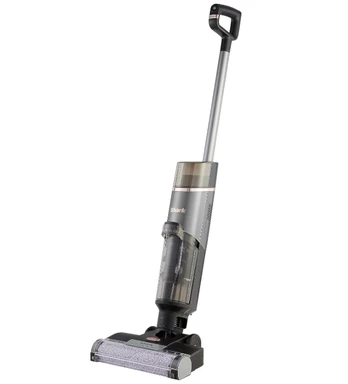 Shark HydroVac WD210EU Wireless Wet Dry Vacuum Cleaner with Antimicrobial Brush Roller, Multi-Purpose Solution, Odour-Neutralising, Self-Cleaning Floor Cleaner, Vacuums & Wipes, Grey