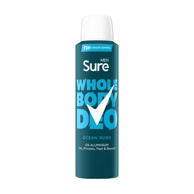 Sure Men Ocean Rush Whole Body Deodorant 150ml