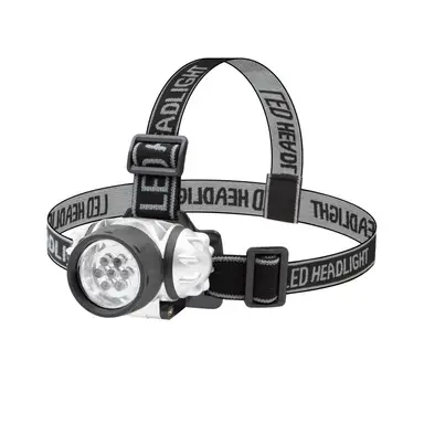 Milestone 7 LED Head Light Torch With Pivoting Ball Head