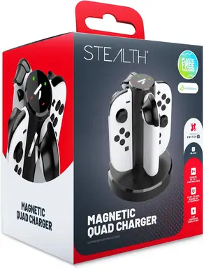 Stealth Quad Charging Dock Compatible with Switch 2 Joycons