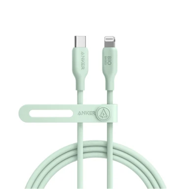 Anker 541 Câble USB-C vers Lightning biosourcé B2B vert - 1,8 m, Europe, prise RU exclue