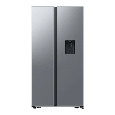 Samsung RS57DG410EM9 Side-by-Side-Kühlschrank – 578 L, AI Energy Mode, Wasserspender, No Frost, WiFi, Energieklasse E, Edelstahl-Optik