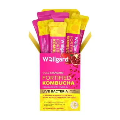 Wellgard Fortified Kombucha - 20 x 5g Sachets