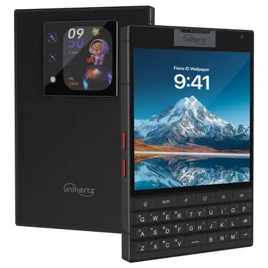 Unihertz Titan 2 Newest 5G Android Smartphone with QWERTY Physical Keyboard, NFC/OTG Support, 12GB RAM + 512GB Storage, Black