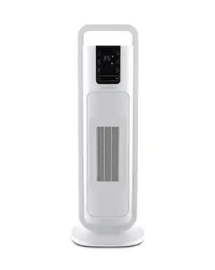 Morphy Richards HeatFlux 2kW PTC Tower Fan Heater with Remote Control – White, 825403