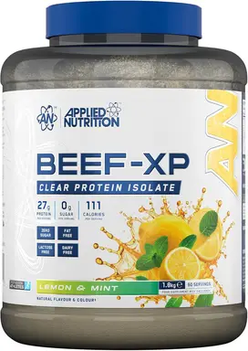 Applied Nutrition Beef-XP Beef Protein Nutrition Powder Lemon & Mint Flavour - 1.8kg