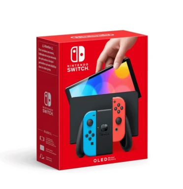 Nintendo Switch OLED (Rot/Blau)