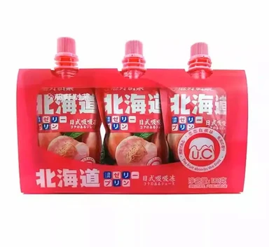 Chaoyouwei Hokkaido Lactobacillus Compote pêche blanche - 3 x 60 g 