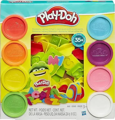 Play-Doh Numbers & Letters Fun Mould Set