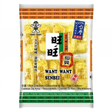 WANT WANT SENBEI RICE CRACKERS 112g