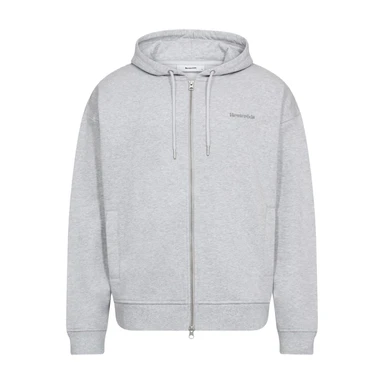 Resteröds RTRICK Sweat à capuche zippé gris clair - Taille L