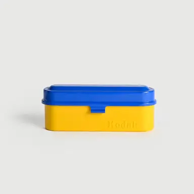 Kodak, boîte de rangement en métal pour pellicule - 135 mm - bleu