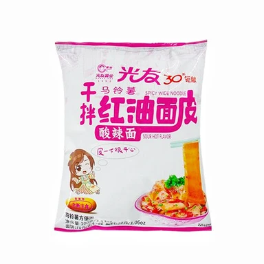 Guangyou trockene Miso-Nudeln mit scharfem und saurem Geschmack 100g
