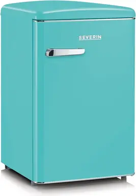 Severin RKS 8834 - retro tafelkoelkast - compact ontwerp turquoise kleur vintage stijl energiebesparend