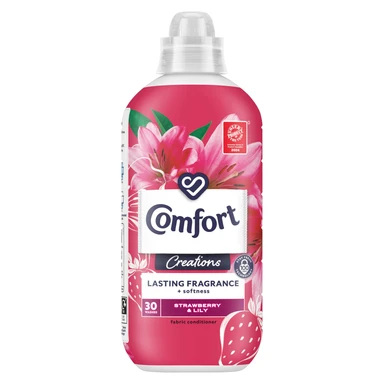 Comfort Creations Strawberry & Lily Fabric Conditioner 30 Washes 900ml