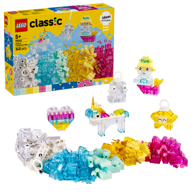 LEGO Classic 11040 Magical Transparent Box Set