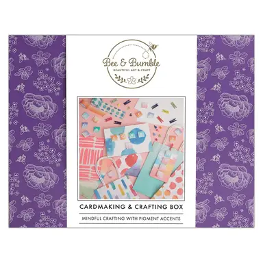 Bee & Bumble Cardmaking and Crafting Box Kit