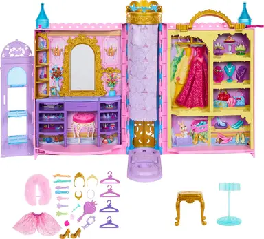 Disney Princess dansset - 61 cm - 2 outfits - 25 accessoires