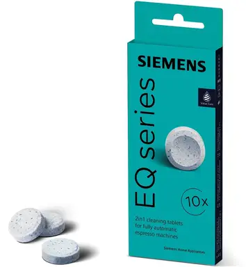 Siemens EQ-serie 2-in-1 reinigingstabletten 10x2,2g TZ80001A