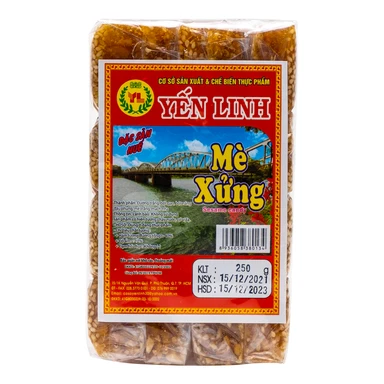 YEN LINH Bonbons tendres en cubes au sésame 250 g