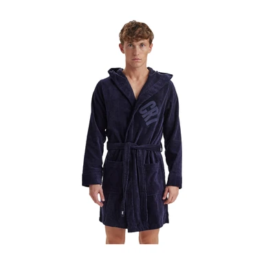 CR7 Peignoir bleu marine - Taille L