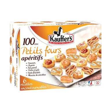 KAUFFER'S Petits Fours 100 pièces 1kg
