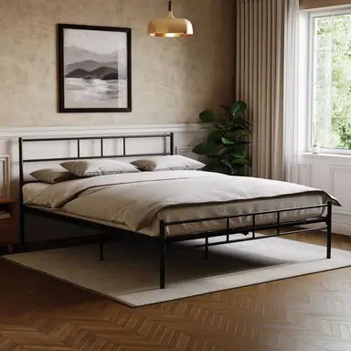 Vida Designs Bed Frame Dorset Black King