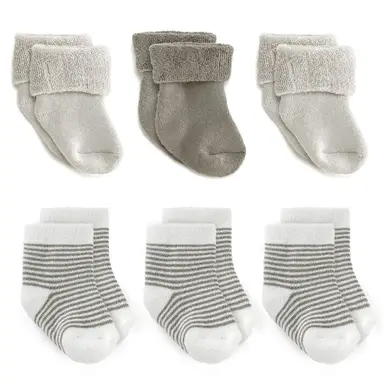 LaLoona Erstlingssocken 6er Pack - lang kurz