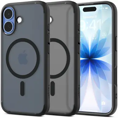 Spigen Ultra Hybrid MagSafe Hülle für iPhone 17 - Schwarz
