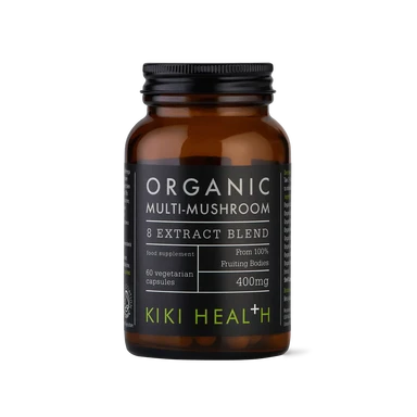 Natures Aid Multi-Mushroom Extract Blend, Organic Daily Wellness Support - 60Vegicaps