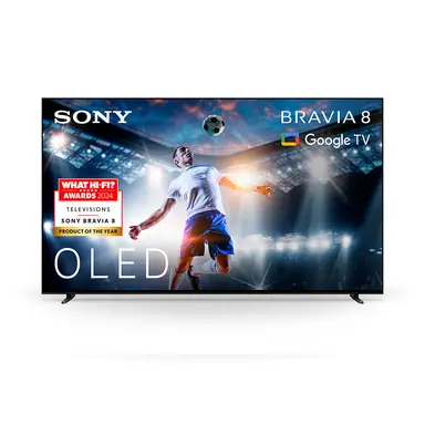 Sony 55"BRAVIA 8 OLED 4K HDR Smart GOOGLE TV-K55XR80BP(Perfect for PlayStation5,Google Cast,Dolby Vision/Atmos)