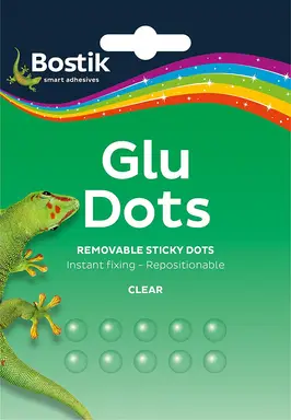Bostik Removable Glu Dots 64 Dots, Pack of 12