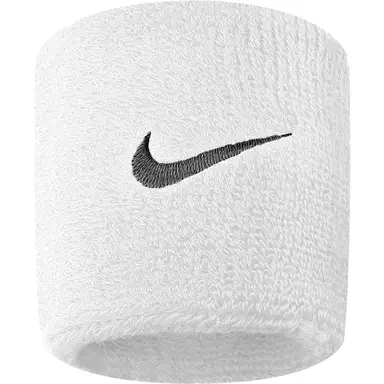 Nike Serre-poignets Swoosh blanc