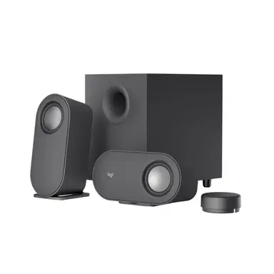 Logitech Z407 Bluetooth PC-Lautsprecher mit Subwoofer und kabelloser Steuerung, Graphit
